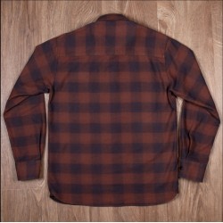 Overhemd 1937 Roamer Shirt Leeroy red - Pike Brothers 2