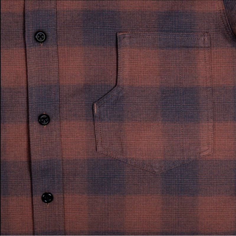 1937 Roamer Shirt Leeroy Red - Pike Brothers