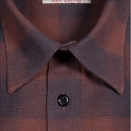 Hemd 1937 Roamer Shirt Leeroy red - Pike Brothers