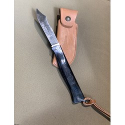 Authentiek Douk-Douk mes 260 mm met bruin leren etui