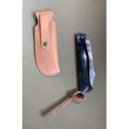 Echtes Douk-Douk-Messer 260 mm mit braunem Lederetui