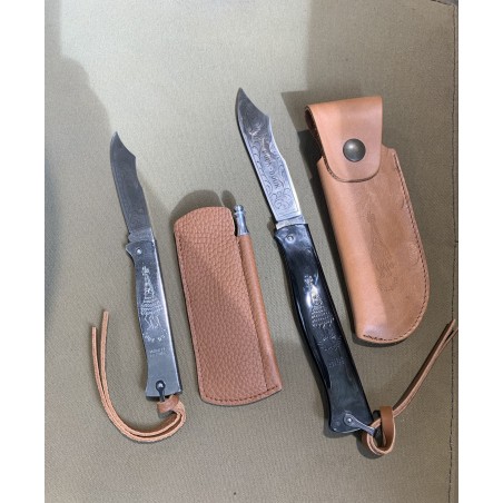 Genuine Douk-Douk knife 260 mm with brown leather sheath