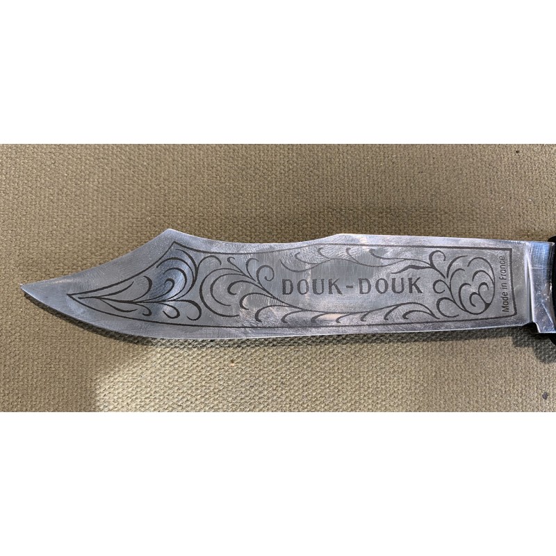 Echtes Douk-Douk-Messer 260 mm mit braunem...