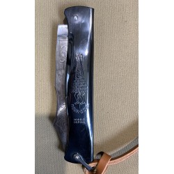 Authentiek Douk-Douk mes 260 mm met bruin leren etui 2