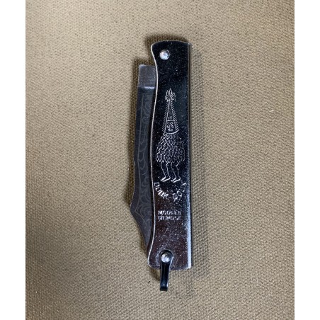Authentiek Douk-Douk mes 160 mm verchroomd koolstofstalen lemmet
