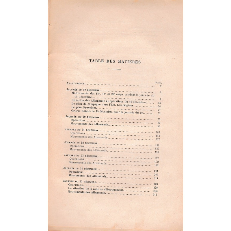 The War of 1870-71. Study of General Bourbaki's Campaign in the East Ed. 1908