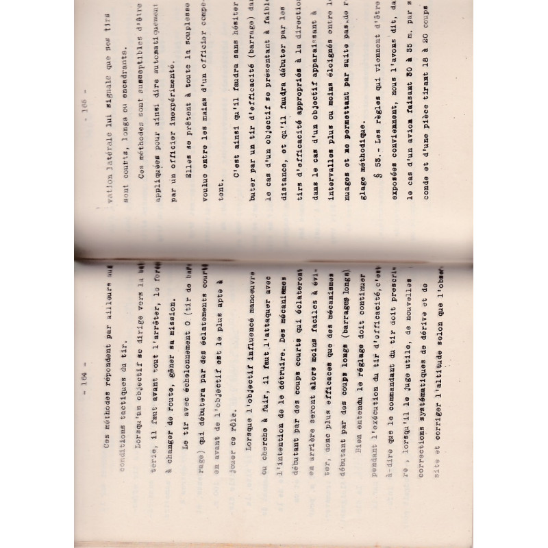 Etude du Tir Contre Objectifs Aeriens - Rapport Confidentiel 1917