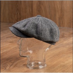 1928 Newsboy Cap Colonial Grey – Pike Brothers 2