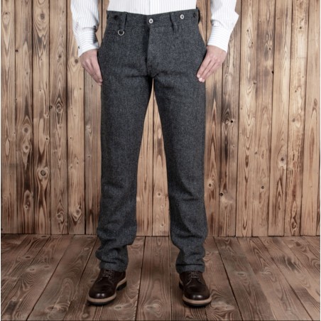 Wollen broek 1905 Hauler Pant Dundee grey - Pike Brothers