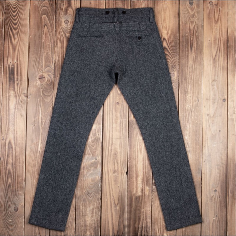 1905 Hauler Pant Dundee Grey Wool Trousers -...