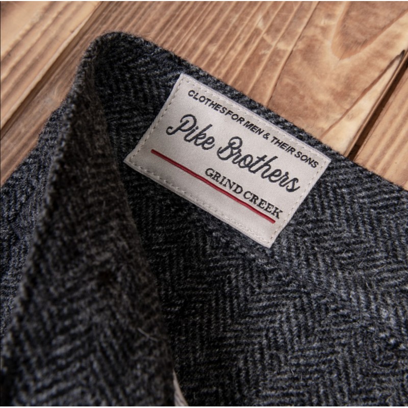 Wollen broek 1905 Hauler Pant Dundee grey -...