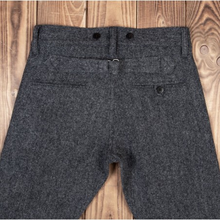 Wollen broek 1905 Hauler Pant Dundee grey - Pike Brothers