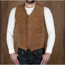 Ledergilet Braun 1937 Roamer Vest Mulholland brown – Pike...