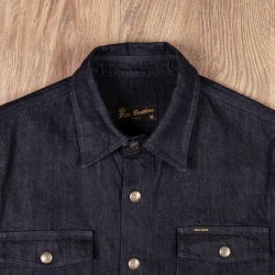 Denim-Hemd 1943 CPO Shirt 12oz indigo - Pike Brothers 2