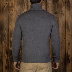 Grauer Rollkragenpullover 1923 Turtle Neck Grey Pike... 2