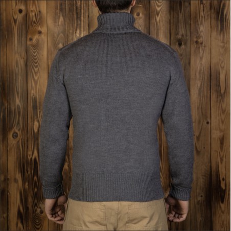1923 Turtle Neck Grey Rollneck Sweater – Pike Brothers
