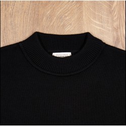 1941 USN Seaman Sweater Black – US Navy Wool Sweater –... 2