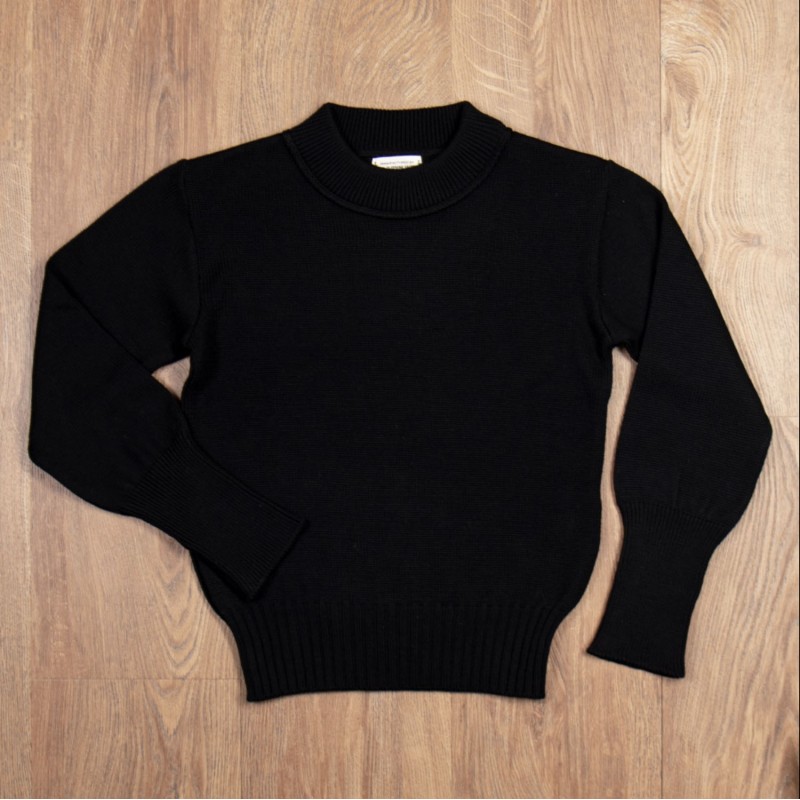 1941 USN Seaman Sweater Black – US Navy Wool...