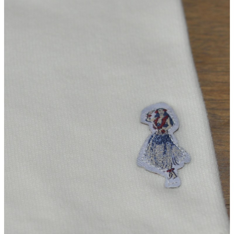 T-Shirt Schwere Baumwolle MUROC DRY LAKE - In...