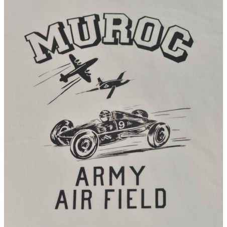 T-shirt dik katoen MUROC DRY LAKE - In Memories Sportswear