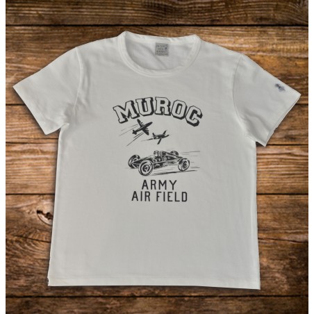T-shirt dik katoen MUROC DRY LAKE - In Memories Sportswear