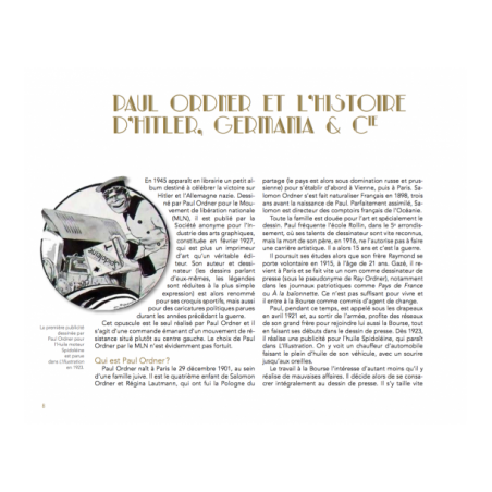 Histoire d'Hitler, Germania et Cie - Paul Ordner